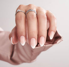Load image into Gallery viewer, Press On Nails - French Almond - Miss A Beauty