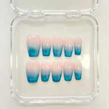 Load image into Gallery viewer, Press On Nails - Cat Eye Ombre - Size S - Miss A Beauty