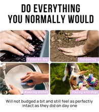 Load image into Gallery viewer, Press On Nails - Pink Cat Eye Almond - Miss A Beauty