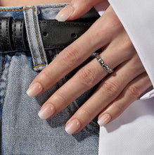 Load image into Gallery viewer, Press On Nails - Nude Ombre French Squoval Square - Miss A Beauty