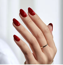 Load image into Gallery viewer, Press On Nails - Classic Red Round - Miss A Beauty
