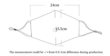 Load image into Gallery viewer, Face Mask Reusable 100% cotton - Larger Size - Miss A Beauty