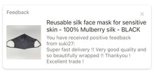 Load image into Gallery viewer, Reusable face mask 100% cotton mask - Miss A Beauty