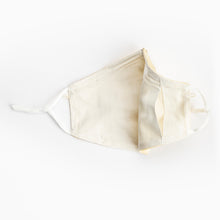 Load image into Gallery viewer, Reusable silk face mask for sensitive skin - 100% Mulberry silk - CHAMPAGNE - Miss A Beauty