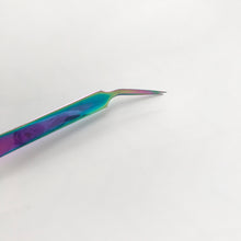 Load image into Gallery viewer, Multi-chrome Isolation Tweezers with Perfect Angle for Isolating For Eyelash Extensions - Miss A Beauty