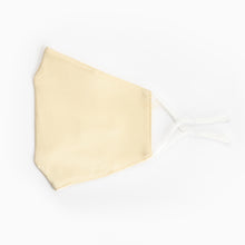 Load image into Gallery viewer, Reusable silk face mask for sensitive skin - 100% Mulberry silk - CHAMPAGNE - Miss A Beauty