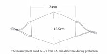 Load image into Gallery viewer, Reusable face mask 100% cotton - Large Size - Miss A Beauty