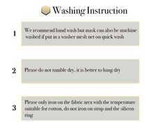 Load image into Gallery viewer, Reusable face mask 100% cotton - Miss A Beauty