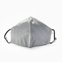 Load image into Gallery viewer, Face Mask Reusable silk face mask for sensitive skin - 100% Mulberry silk - GREY - Miss A Beauty
