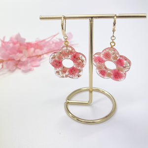 Handmade Flower Dangle Drop Earrings - Miss A Beauty