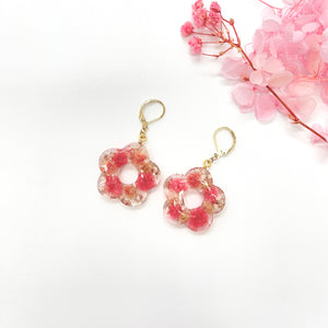 Handmade Flower Dangle Drop Earrings - Miss A Beauty