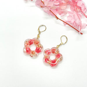 Handmade Flower Dangle Drop Earrings - Miss A Beauty