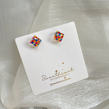 Load image into Gallery viewer, Handmade Retro Stud Earrings - Miss A Beauty
