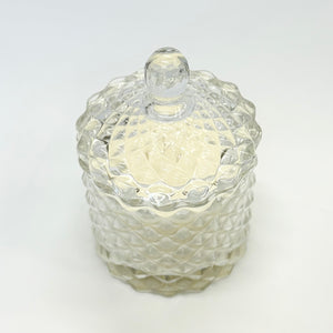 Soy Wax Candle 200g - Deluxe Crystal Jar