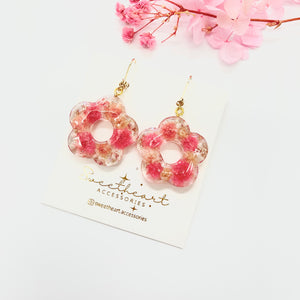 Handmade Flower Dangle Drop Earrings - Miss A Beauty