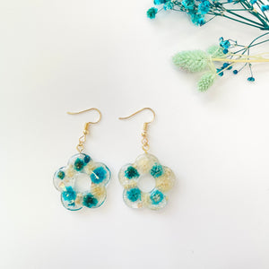 Handmade Flower Dangle Earrings - Miss A Beauty