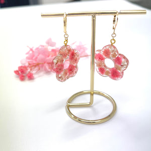 Handmade Flower Dangle Drop Earrings - Miss A Beauty