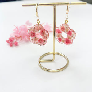 Handmade Flower Dangle Drop Earrings - Miss A Beauty