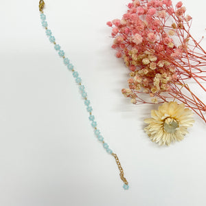 Handmade Seed Beads Dainty Daisy Flower Bracelet - Miss A Beauty