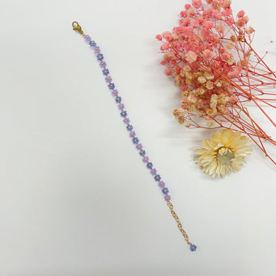 Custom Handmade Seed Beads Dainty Daisy Flower Necklace - Miss A Beauty