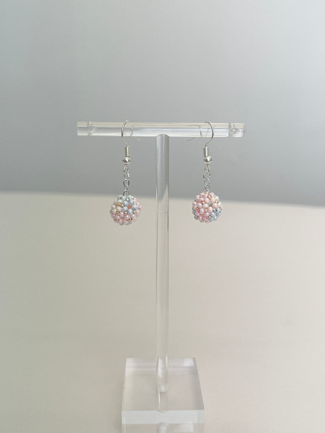 Handmade Seed Beads Dangle Earrings - Miss A Beauty