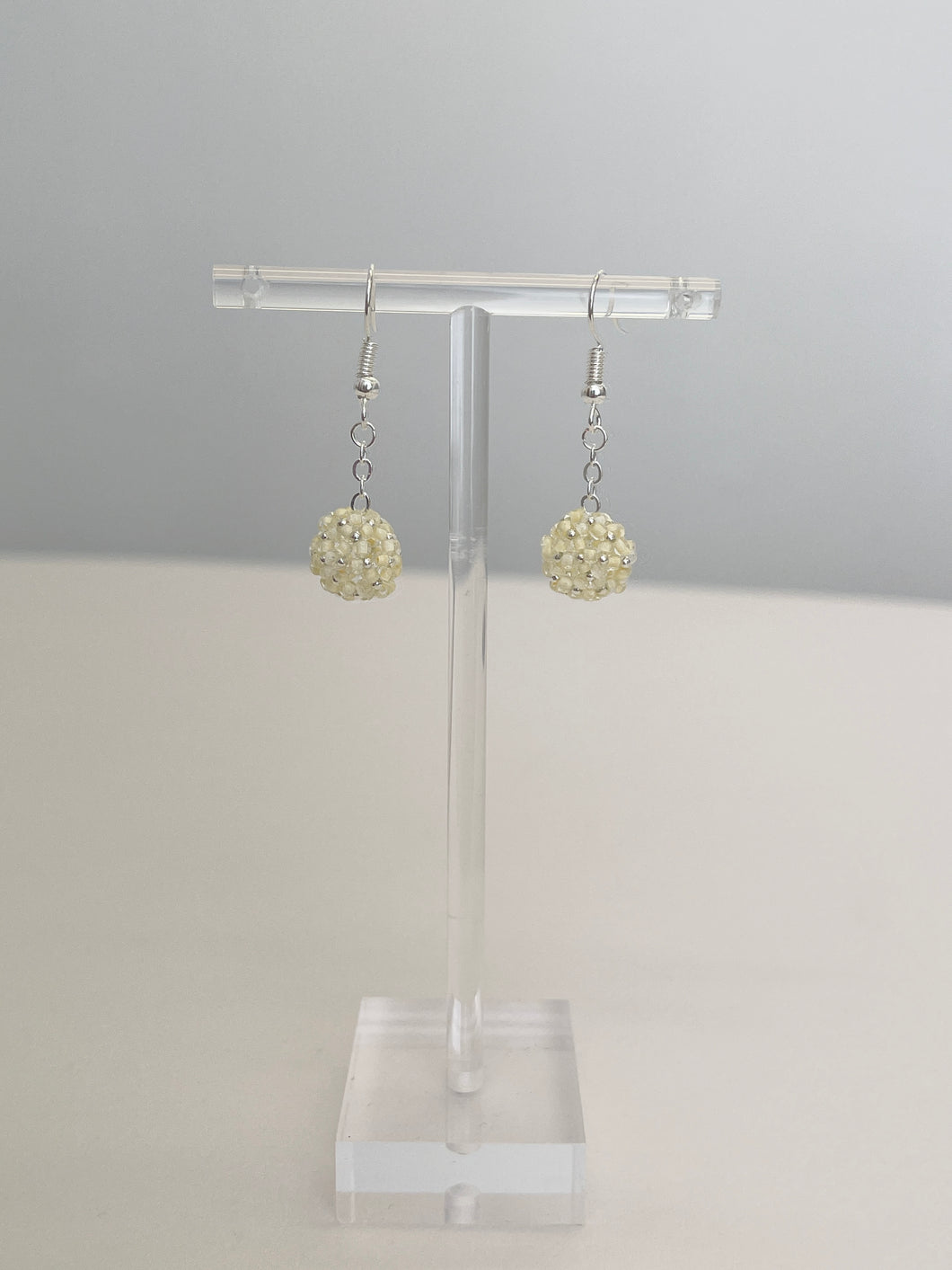 Handmade Seed Beads Dangle Earrings - Miss A Beauty