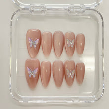 Load image into Gallery viewer, Press On Nails - Cat Eye Ombre - Size S - Miss A Beauty
