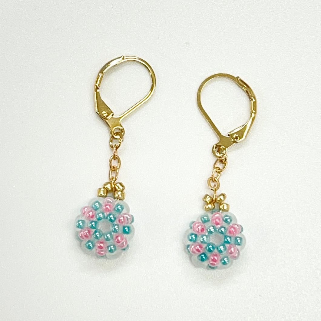 Handmade Seed Beads Dangle Earrings - Miss A Beauty