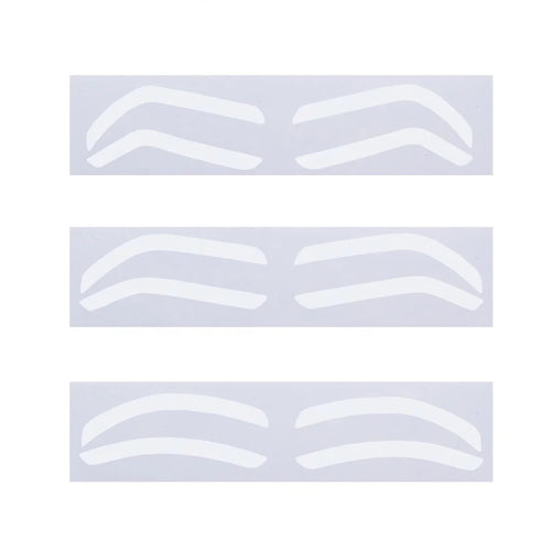Eyebrow Stencil Sticker for Airbrush Brow Tinting x 12 pairs - Miss A Beauty
