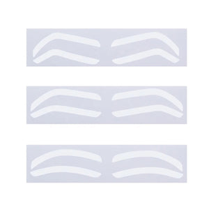 Eyebrow Stencil Sticker for Airbrush Brow Tinting x 12 pairs - Miss A Beauty