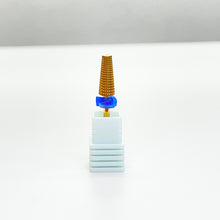 Load image into Gallery viewer, Nail Drill Bit - 5 in 1 Carbide Bit Tapered Barrel Gold - Miss A Beauty
