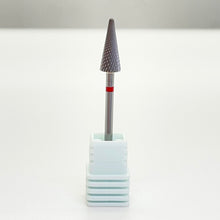 Load image into Gallery viewer, Nail Drill Bit - Conical Carbide Bit Silver - Miss A Beauty

