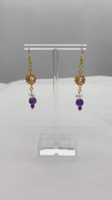 Load and play video in Gallery viewer, Handmade Natural Stone Beads Dangle Earrings
