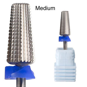 Nail Drill Bit 5 in 1 Carbide Bit For Acrylic Nails Gel Nails - Miss A Beauty