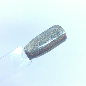 Chrome holographic glitter powder Silver 0.5g - Miss A Beauty