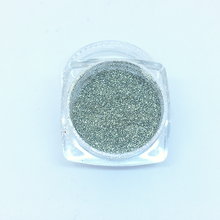 Load image into Gallery viewer, Chrome holographic glitter powder Silver 0.5g - Miss A Beauty
