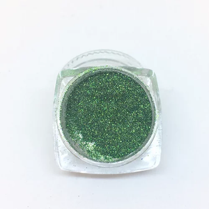 Holographic glitter powder 0.5g - Green - Miss A Beauty