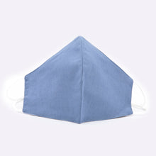 Load image into Gallery viewer, Reusable face mask cotton mask  plain colour - BLUE - Miss A Beauty
