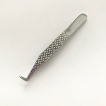 Load image into Gallery viewer, Eyelash Extension Tweezers L Boot Volume Tweezers - Titanium Silver - Miss A Beauty
