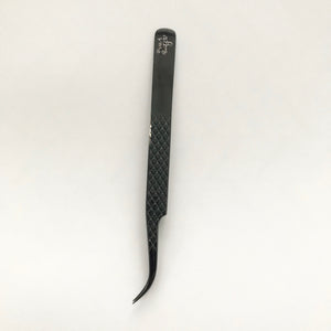 Eyelash Extension Tweezers Curve Volume Tweezers - Titanium Black - Miss A Beauty
