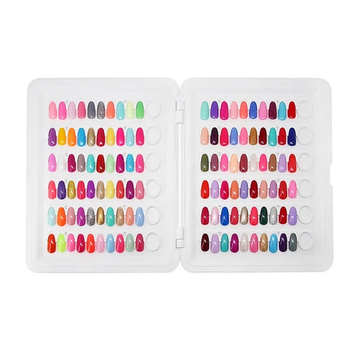 Nail Colour Swatch Book 120 tips - Miss A Beauty