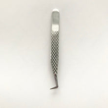 Load image into Gallery viewer, Eyelash Extension Tweezers L Boot Volume Tweezers - Titanium Silver - Miss A Beauty
