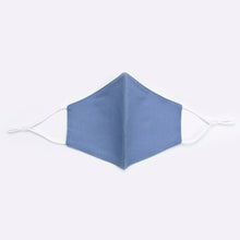 Load image into Gallery viewer, Reusable face mask cotton mask  plain colour - BLUE - Miss A Beauty
