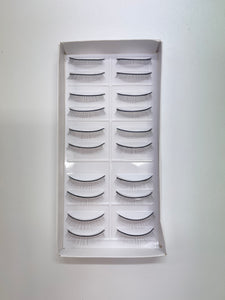 Practice Eyelashes 10 pairs - Miss A Beauty