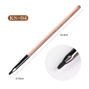 Nail Art Brush - Medium Petal Brush For Floral Nail Art - Miss A Beauty