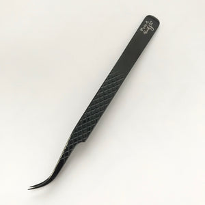 Eyelash Extension Tweezers Curve Volume Tweezers - Titanium Black - Miss A Beauty