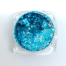 Load image into Gallery viewer, Nail Foil Flakes - Blue - Miss A Beauty
