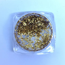 Load image into Gallery viewer, Nail Foil Flakes - Gold - Miss A Beauty
